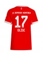 Billige Bayern Munich Michael Olise #17 Hjemmedrakt Dame 2025-26 Kortermet